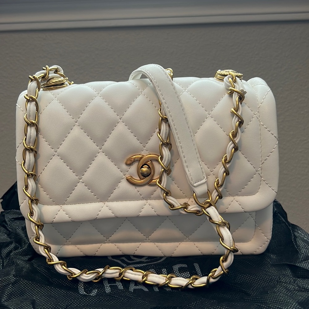 Chanel White Purse